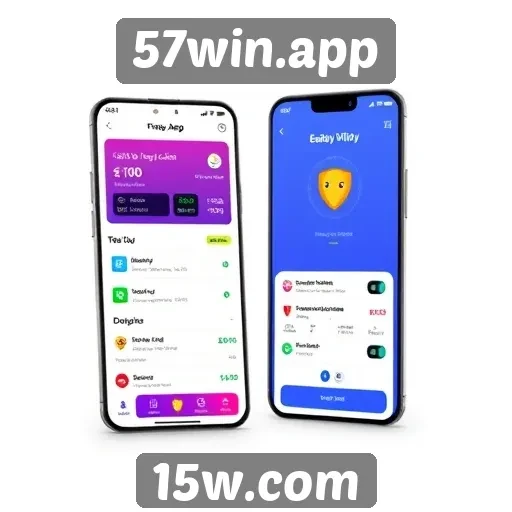 Plataforma 57win.app se destaca pela interface amigável